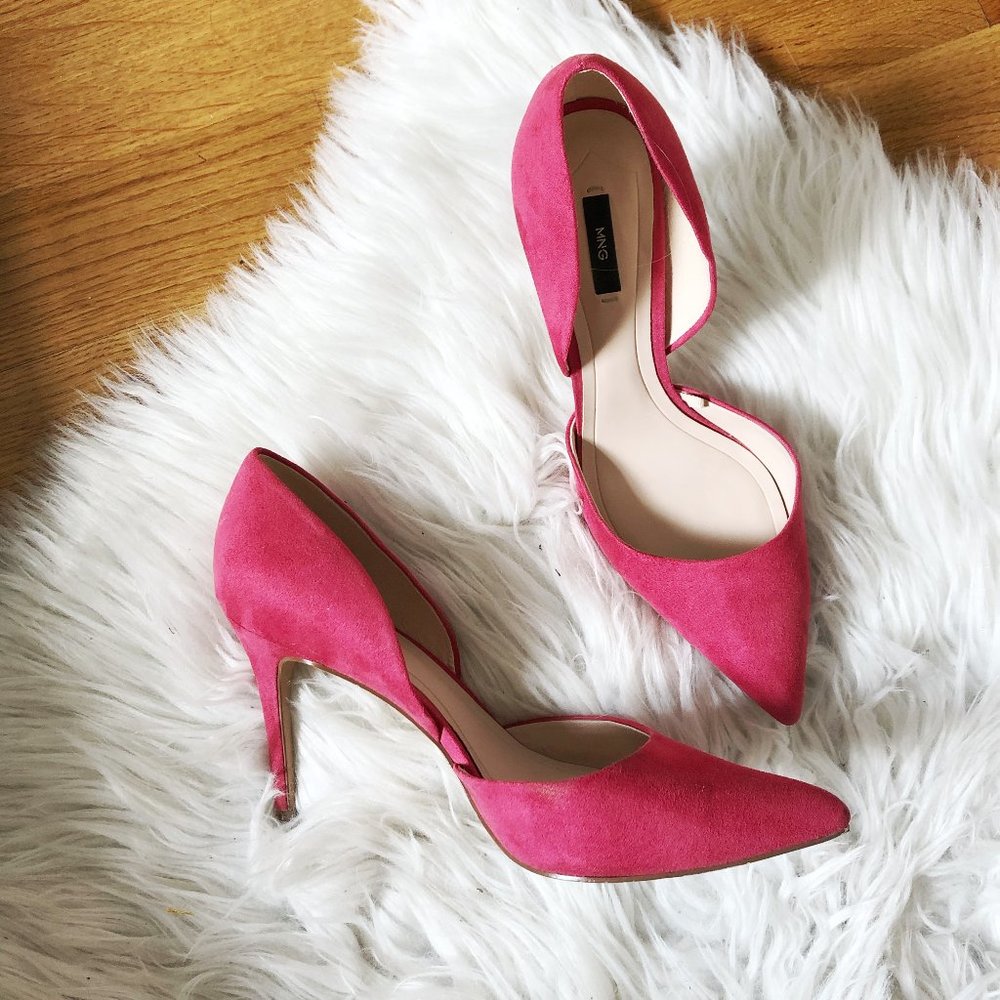 Heels 4 inch/10cm Pink Stilettos